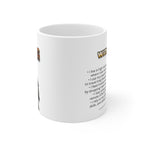 Bearded Vulture Coffee Mug – 11oz Ceramic Mug for Animals With Facts Series 3 Gifts