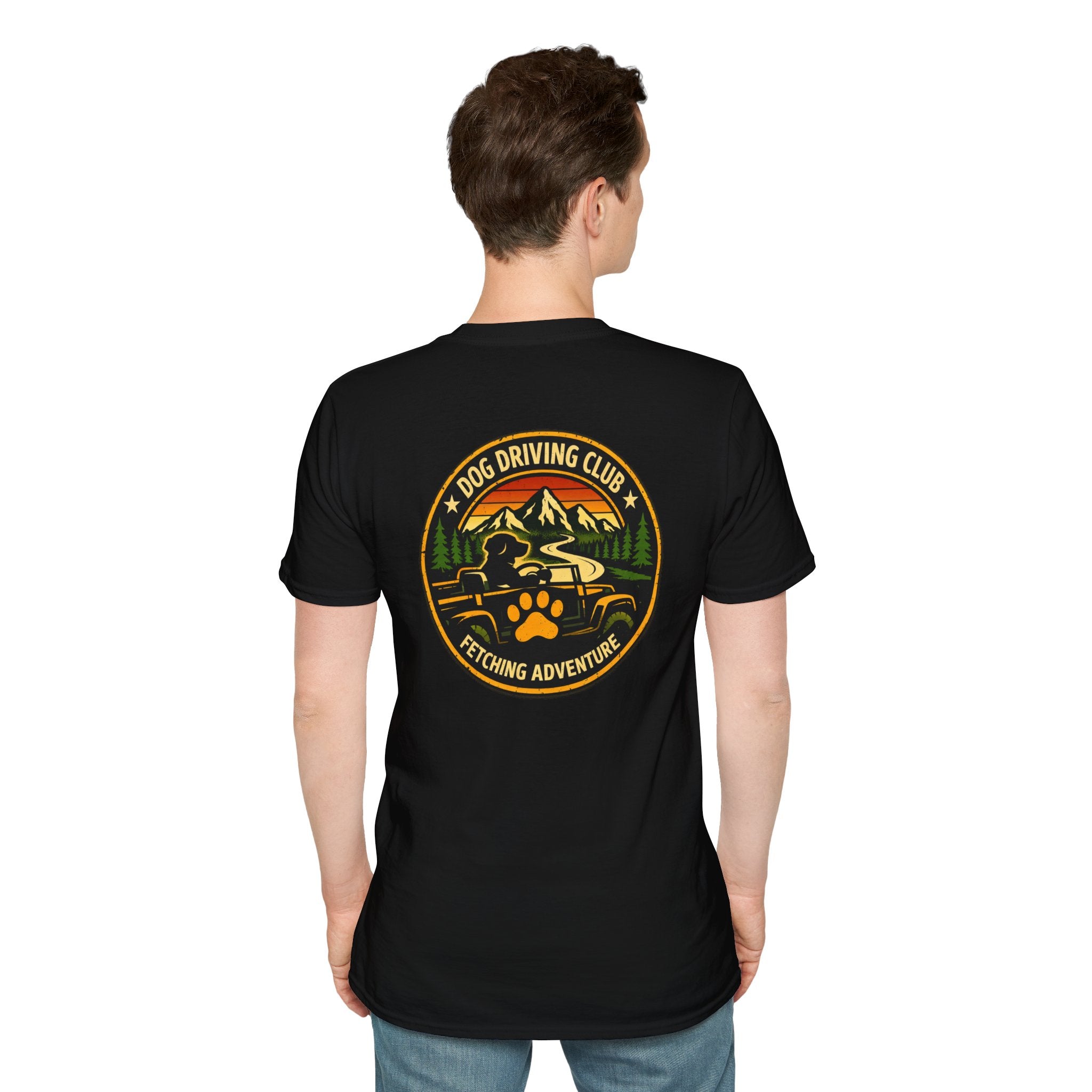 Muscle Car Cruiser T-Shirt — Retro Neon Night Rider Graphic Tee