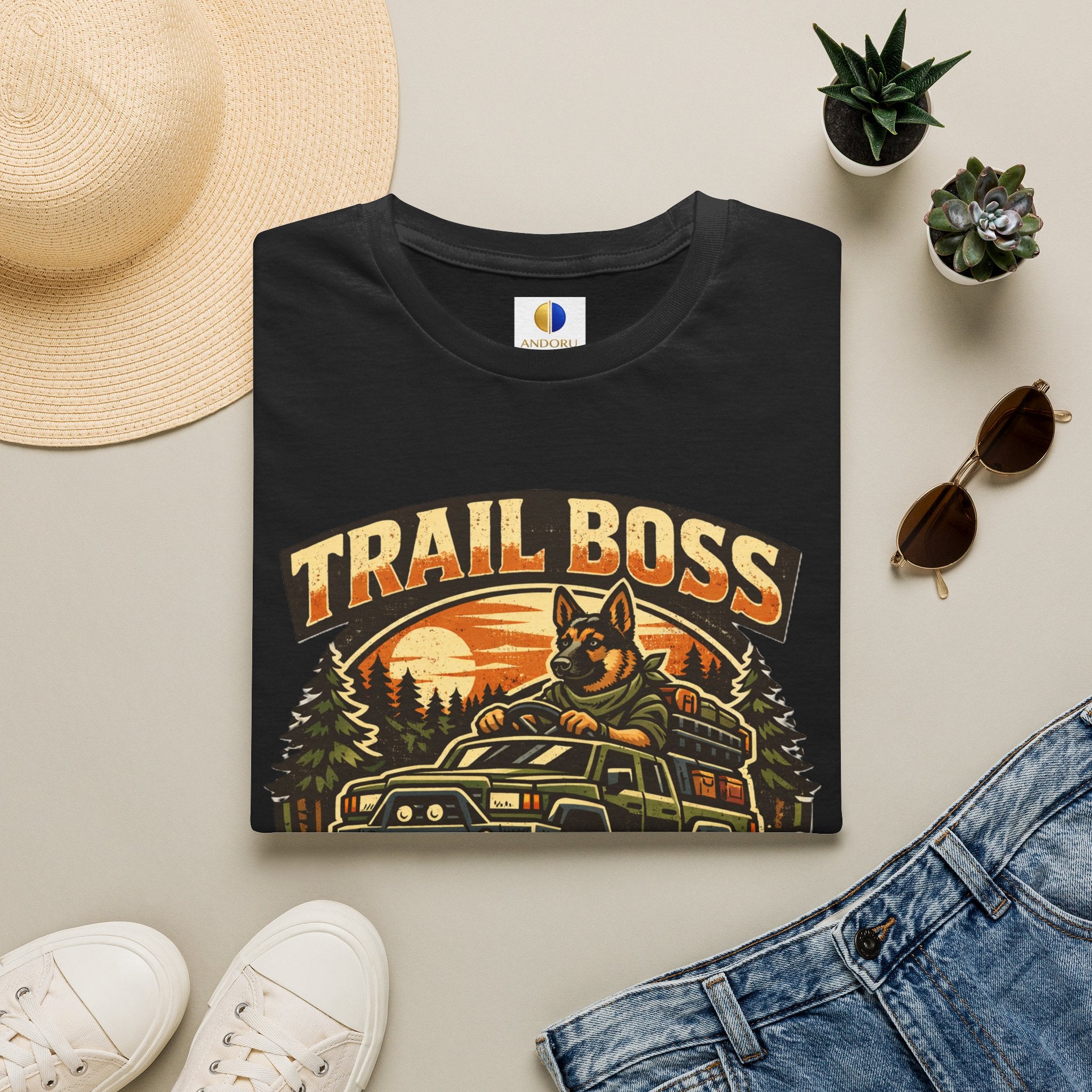 Trail Boss Off-Road T-Shirt — Adventure Jeep Graphic Tee