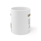 Kudu Coffee Mug – 11oz Ceramic Mug for Animals With Facts Series 1 Gifts