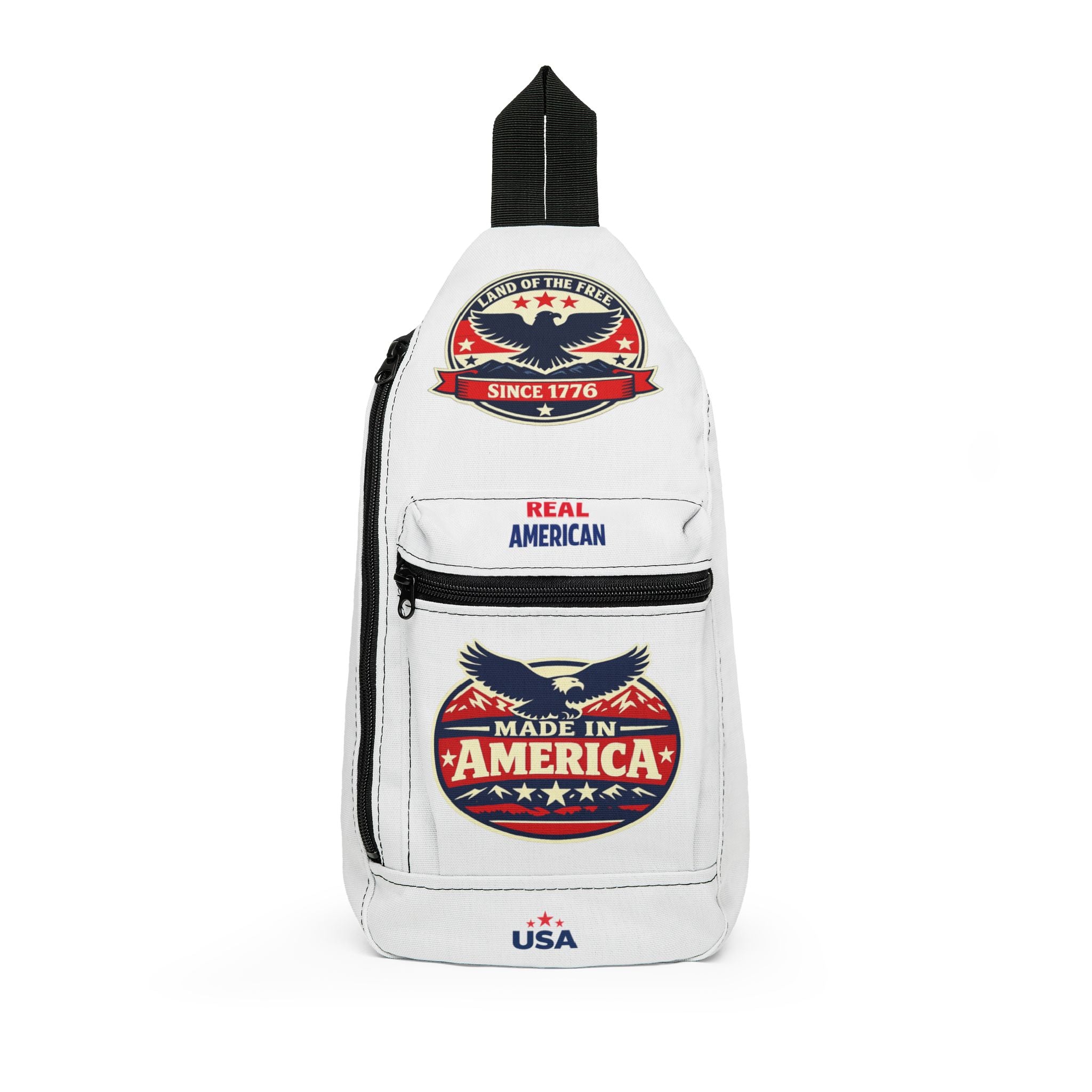 Made in America Sling Bag – Real American Patriotic Crossbody