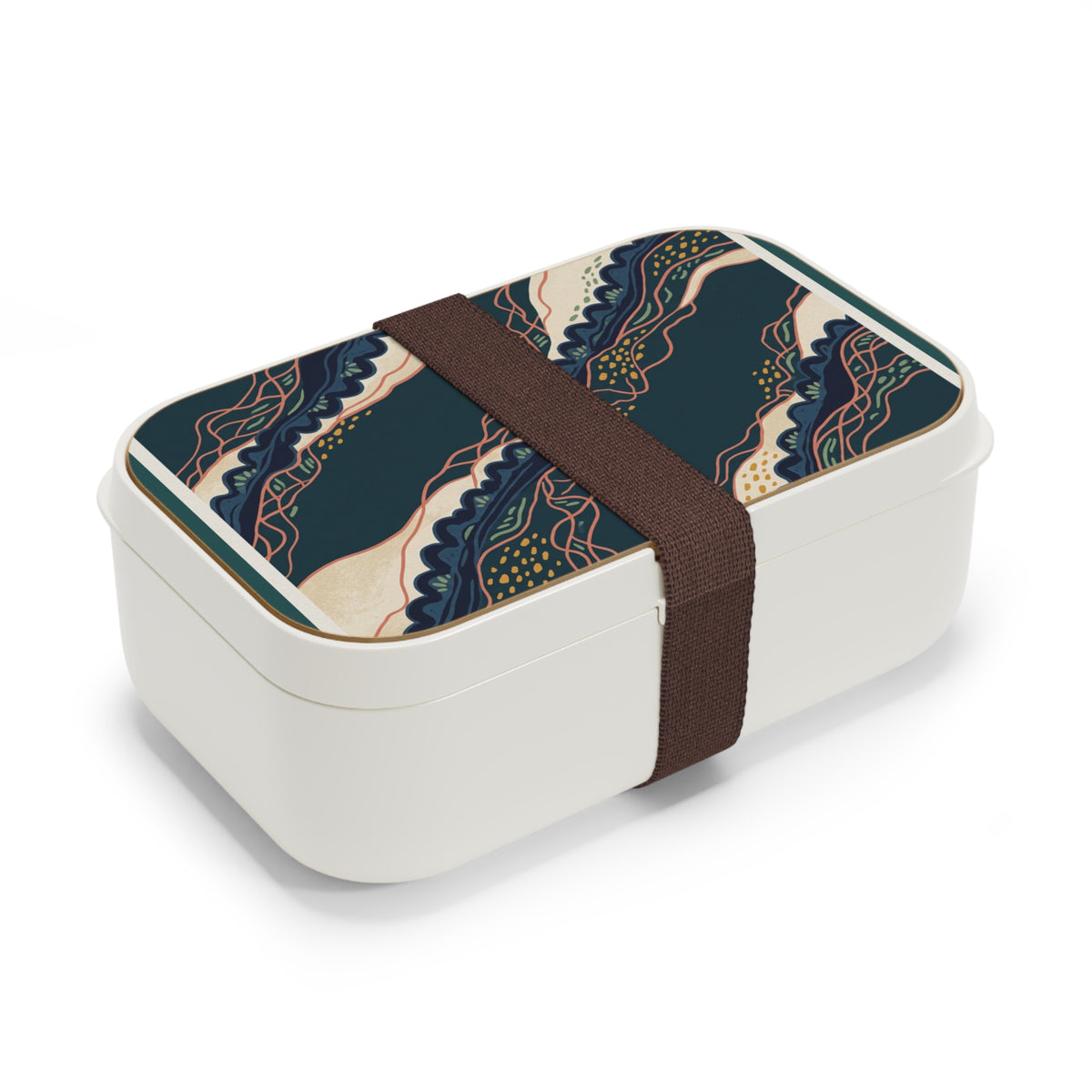 Indigo Waves Bento Lunch Box