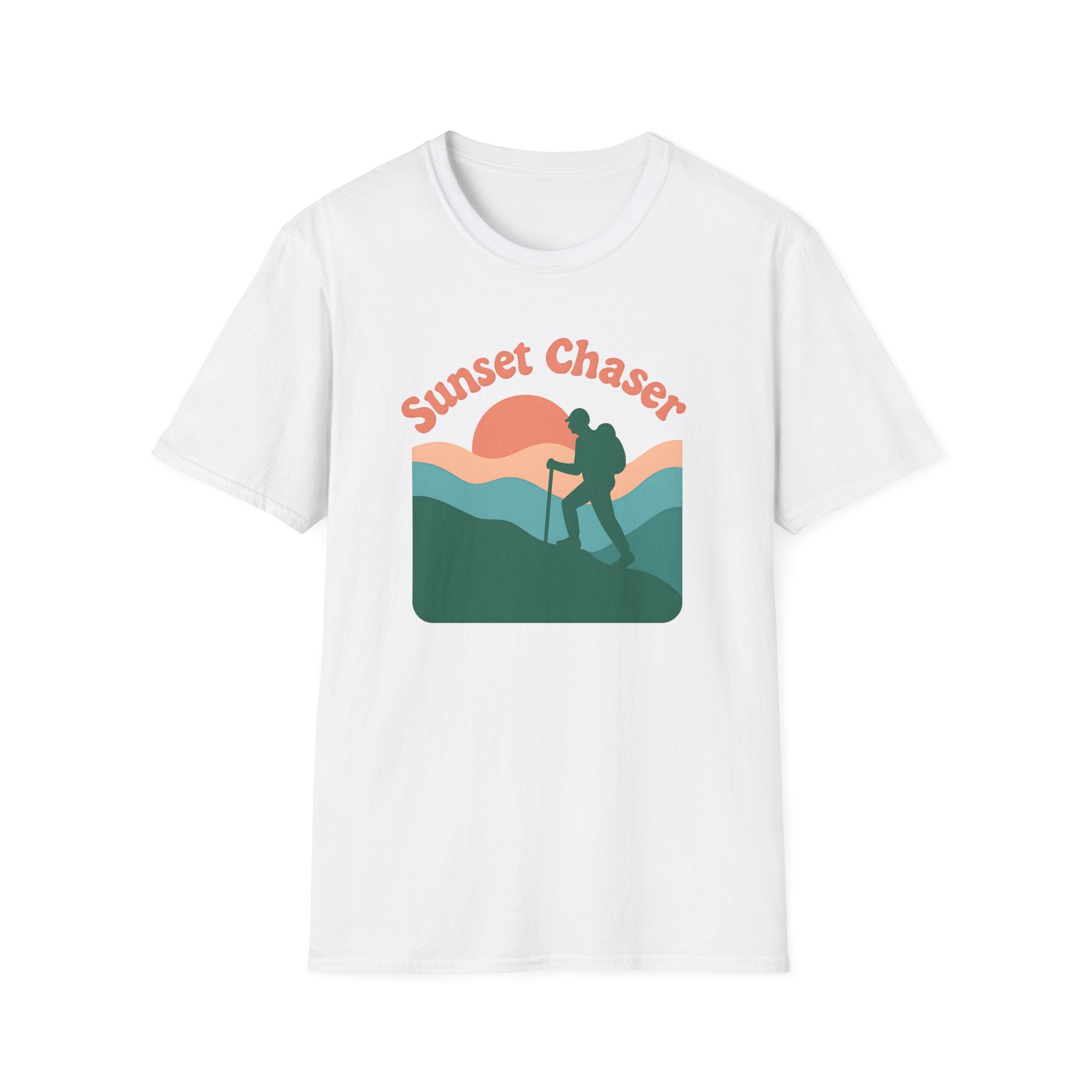 Hiker on Sunset Trail Tee