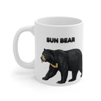 Sun Bear Coffee Mug – 11oz Ceramic Mug for Animals With Facts Series 2 Gifts