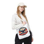 Patriotic Eagle Tote Bag - "Land of the Free Since 1776" Americana Canvas Tote