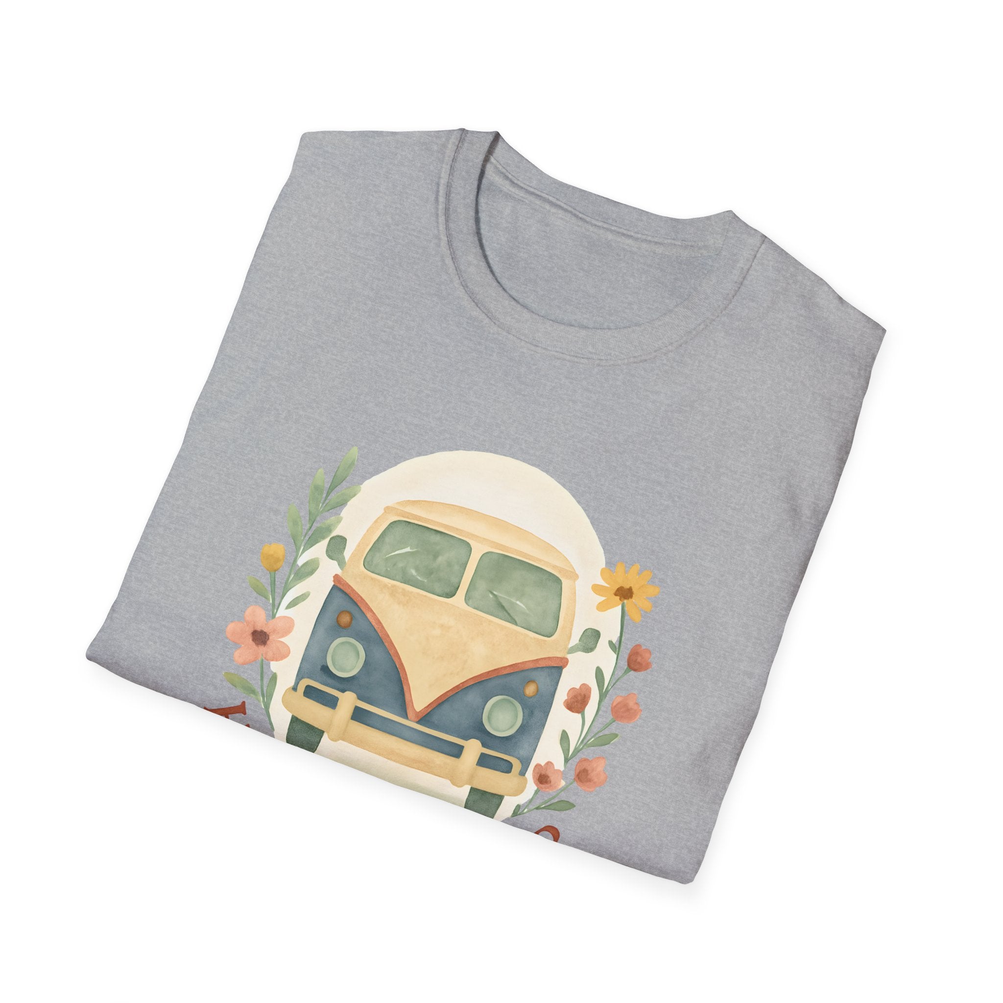 Floral Camper Van Tee