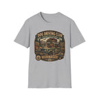 Dog Driving Club T‑Shirt — National Park Explorer Retro Pet Road Trip Tee