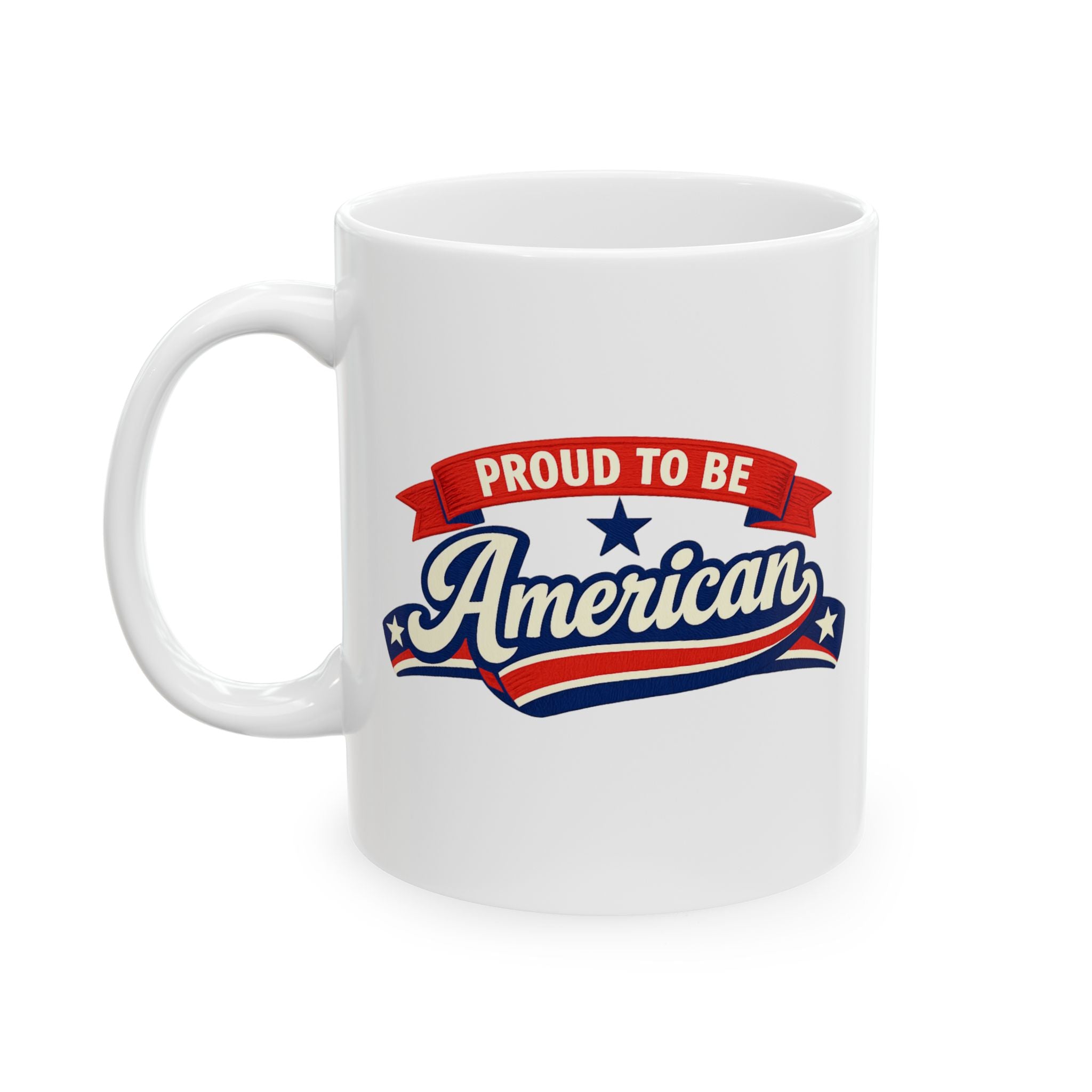 Veteran Pride Ceramic Mug – Patriotic American Eagle Coffee Cup (11oz, 15oz)