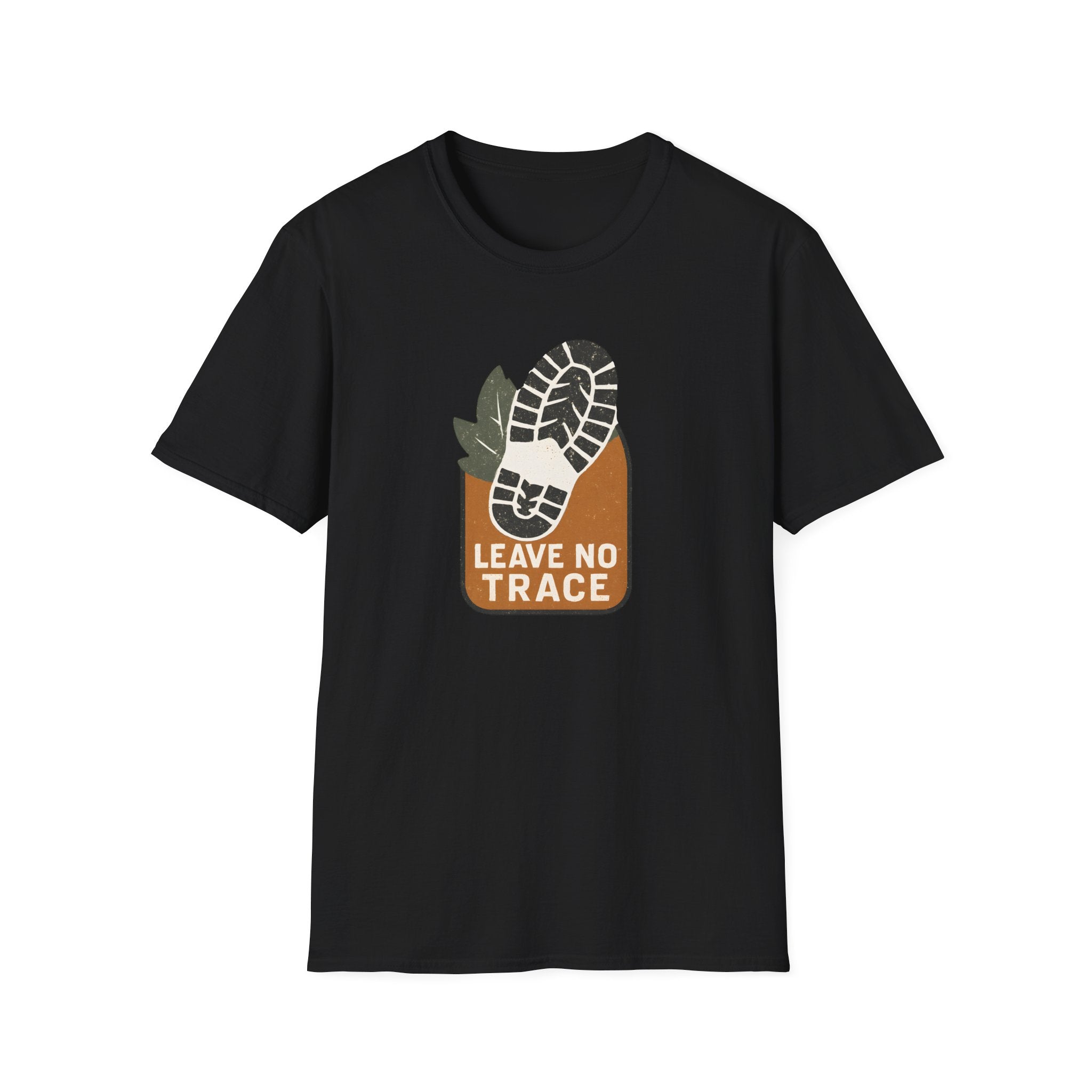 Leave No Trace Hiking T-Shirt — Eco Outdoor Trail Conservation Tee
