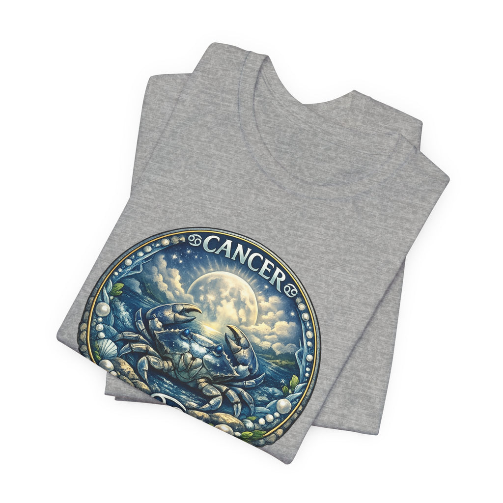Cancer Zodiac Tee – Vintage Crab Astrology Tee (Cancer Symbol)