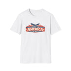 Made In America T‑Shirt — Vintage Patriotic Eagle Tee for 4th of July