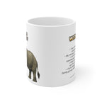 African Elephant Coffee Mug – 11oz Ceramic Mug for Animals With Facts Series 1 Gifts