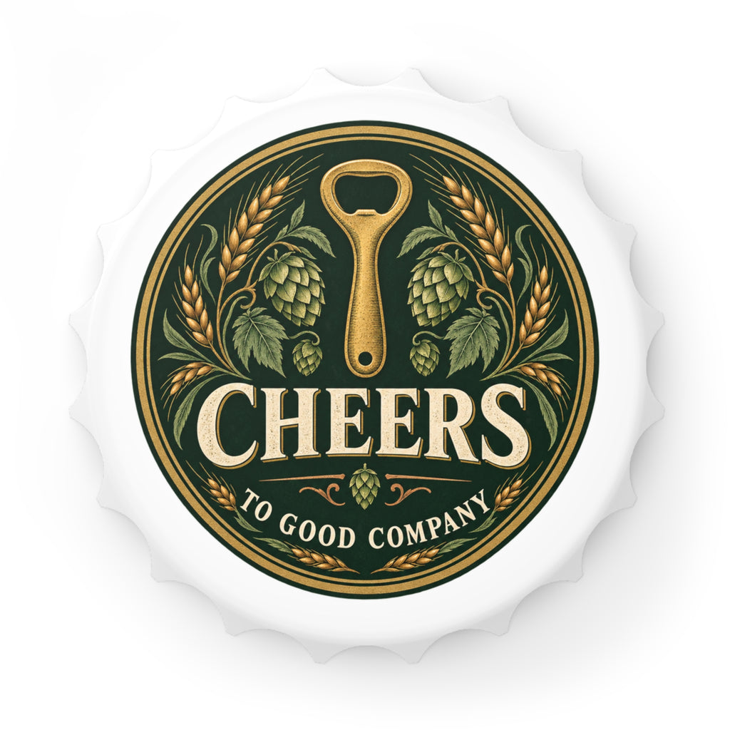 Cheers To Good Company Bottle Opener