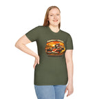 Formula 1 Cruiser T-Shirt — Vintage Racecar Graphic ("Greyhound On Board")