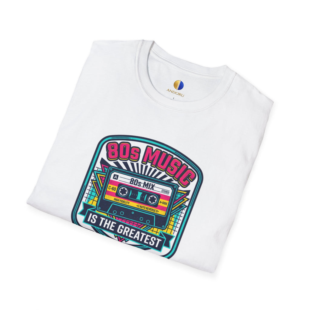 80s Music Cassette T-Shirt — Retro '80s Mix Is The Greatest Tee