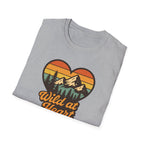 Wild at Heart Mountain Heart T-Shirt