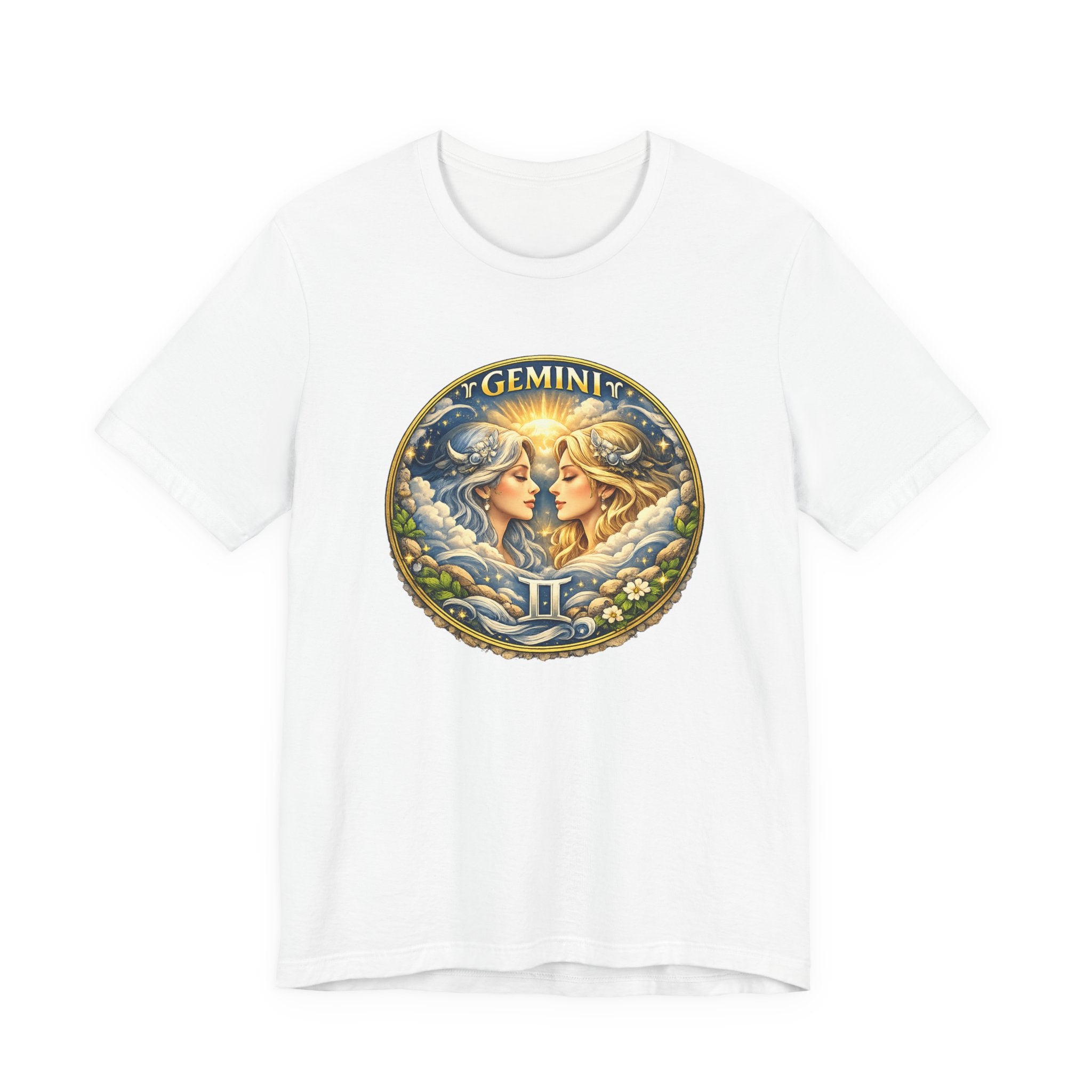 Gemini Zodiac Tee – Vintage Twin Astrology T-Shirt