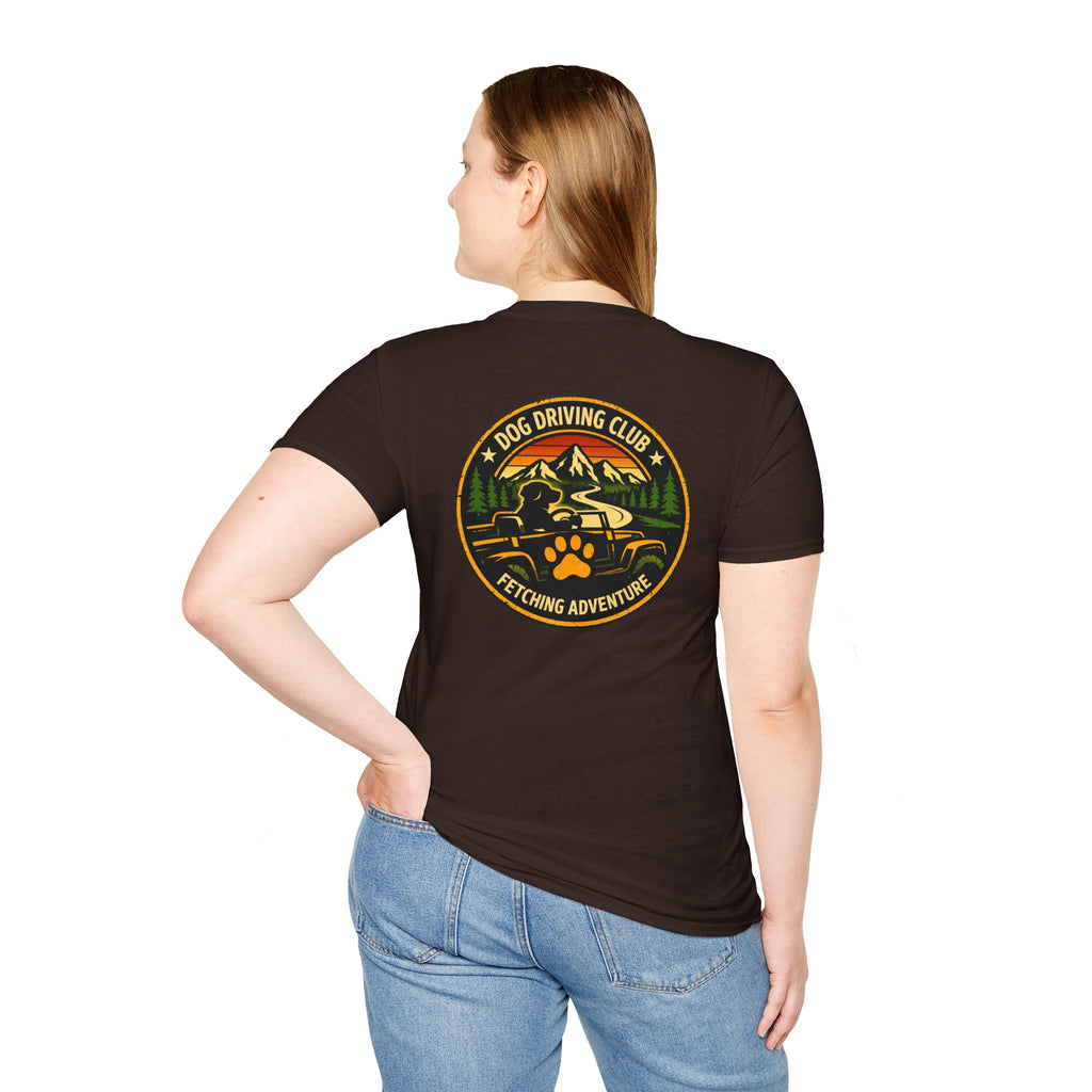 Rescue Rover T-Shirt — St. Bernard Mountain Rescue Truck Design