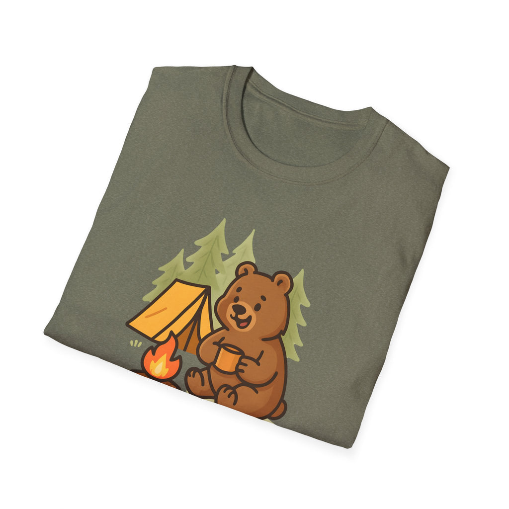 Bear at Campfire Tee