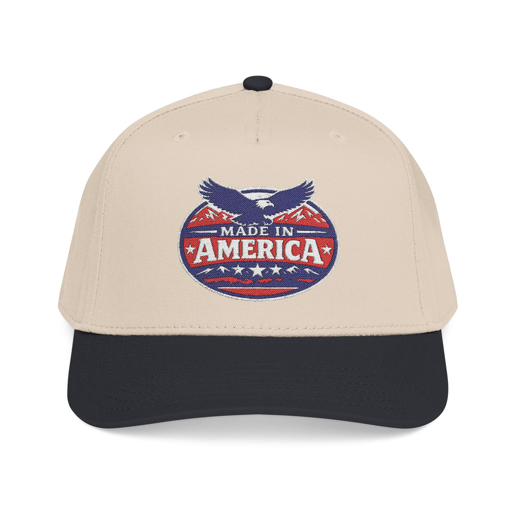 Made in America Baseball Cap - Patriotic Eagle Snapback