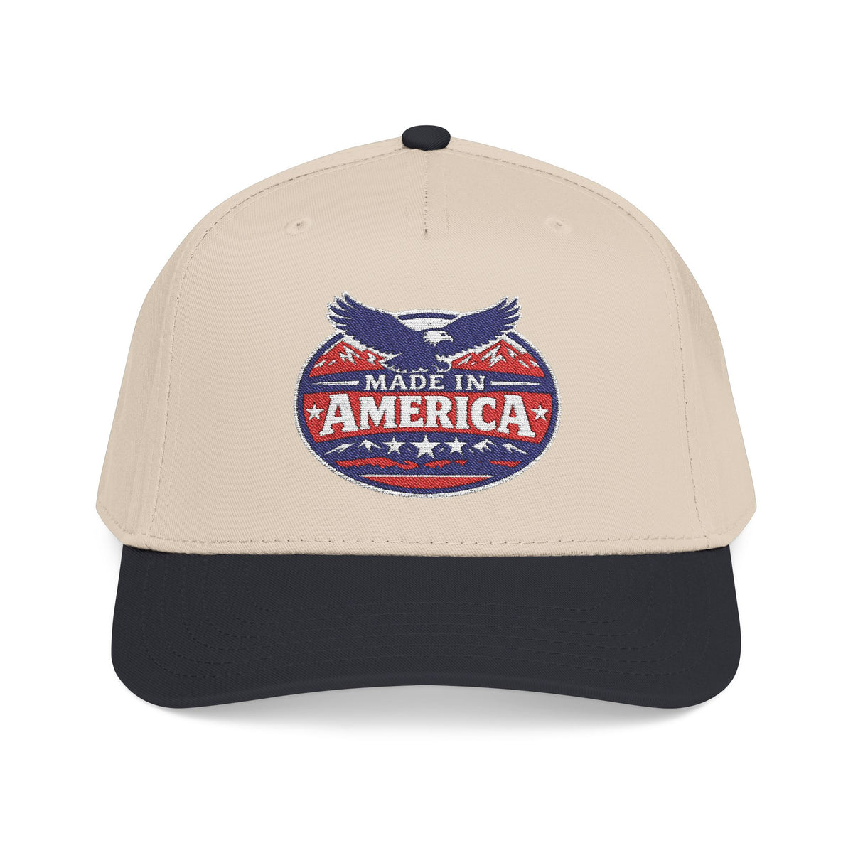 Made in America Baseball Cap - Patriotic Eagle Snapback