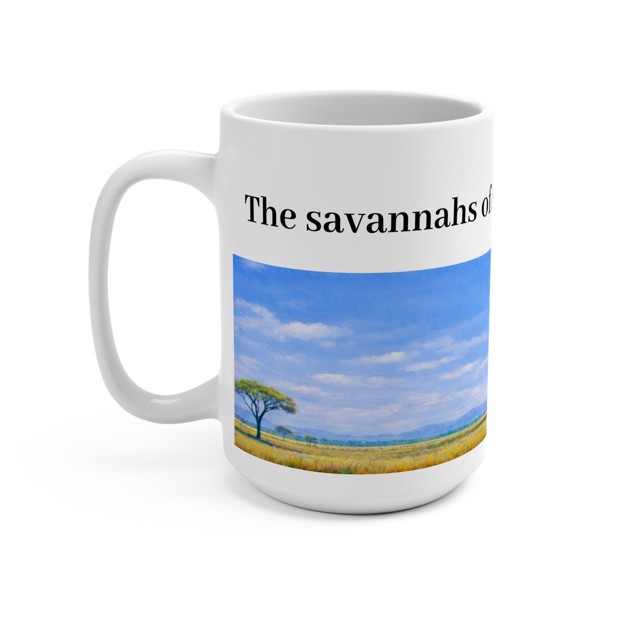 Personalized 15oz Photo Mug – Custom Print "Print it Your Way"