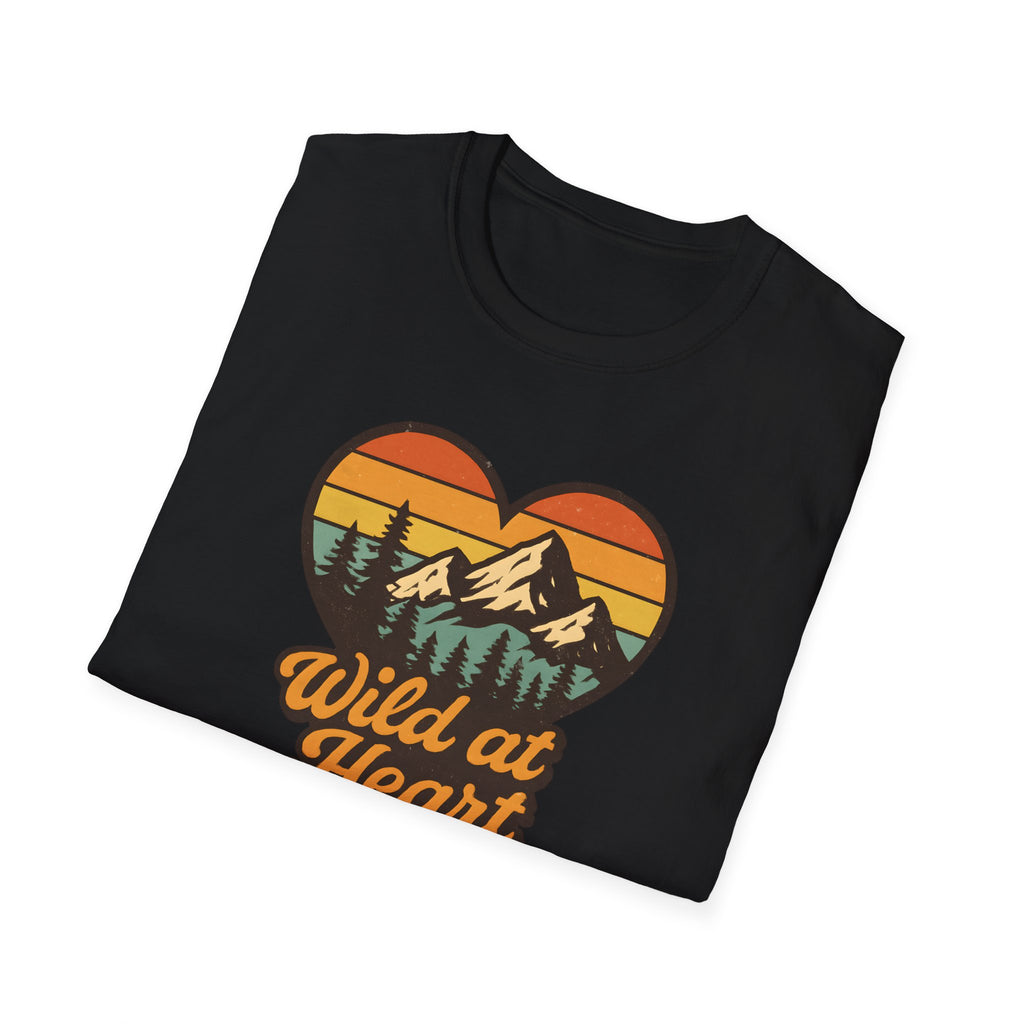Wild at Heart Mountain Heart T-Shirt