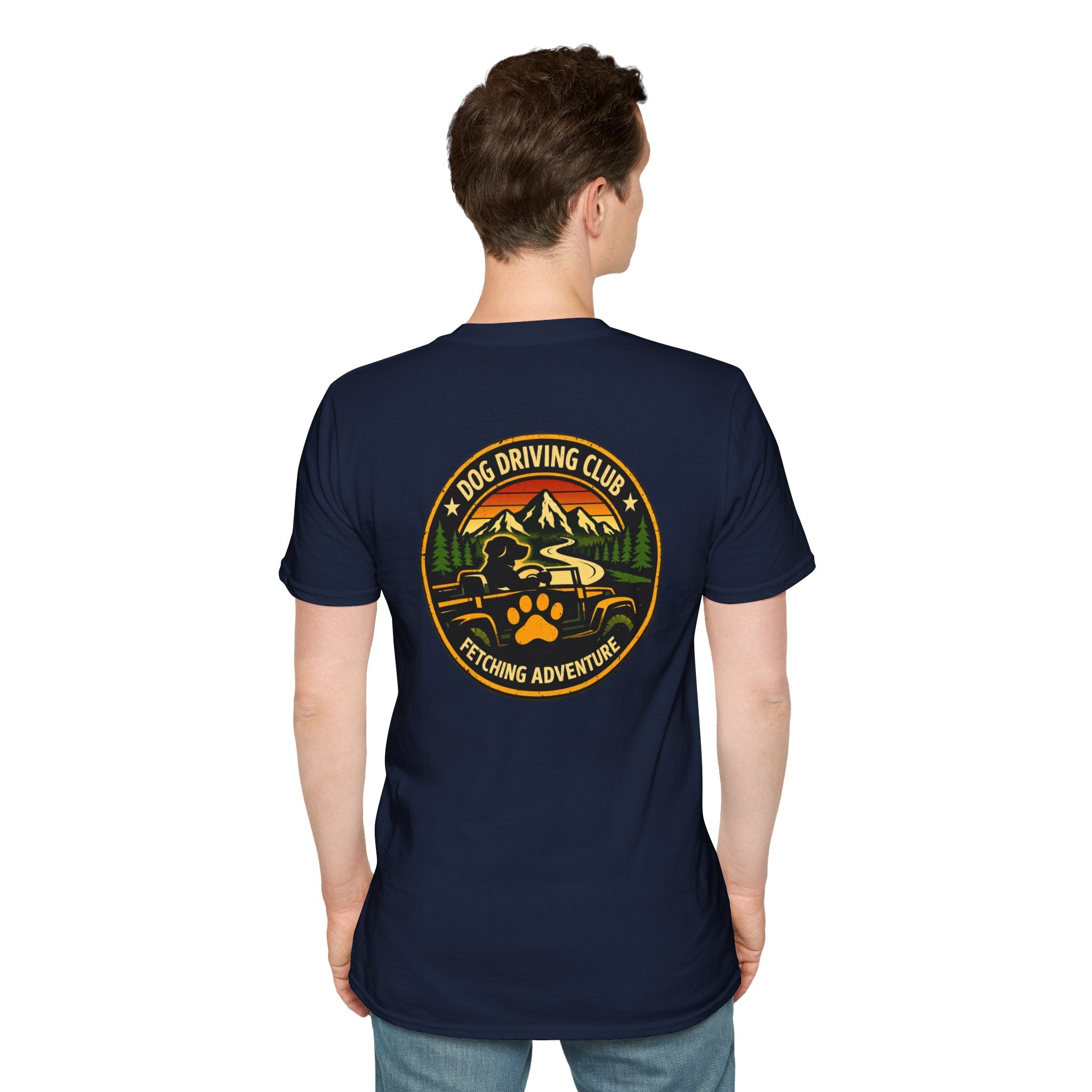 Camper Cruiser T-Shirt — Cute Corgi Van Life Graphic Tee for Camping Lovers