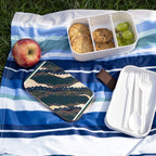 Indigo Waves Bento Lunch Box