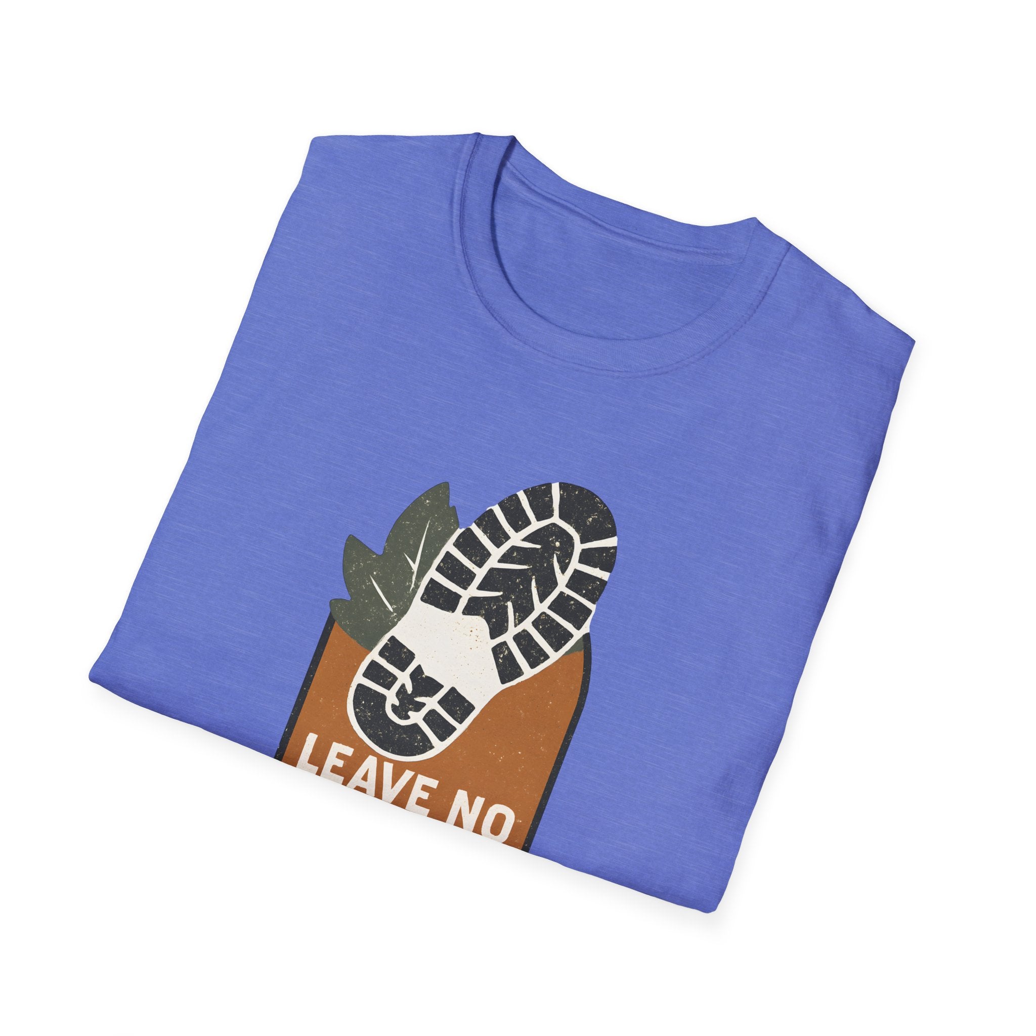 Leave No Trace Hiking T-Shirt — Eco Outdoor Trail Conservation Tee
