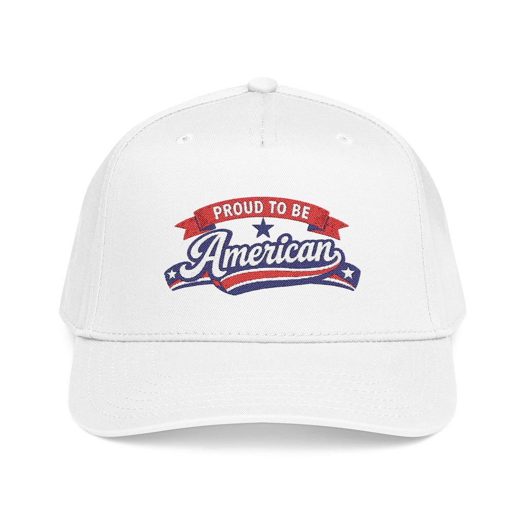 Proud to Be American Baseball Cap — Patriotic USA Snapback Hat