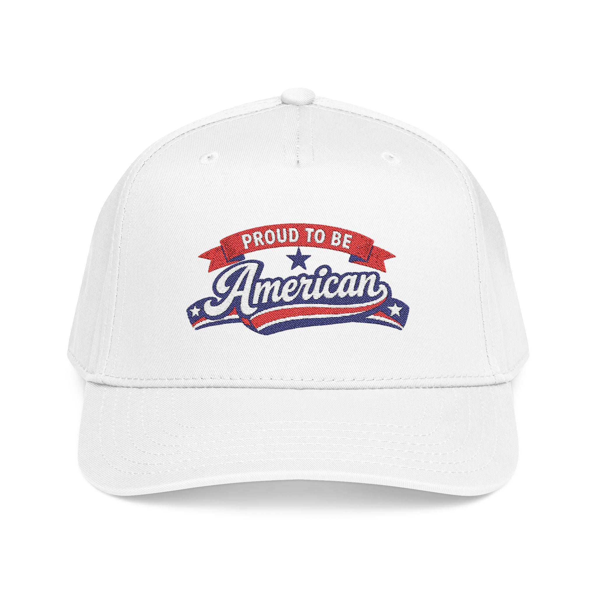 Proud to Be American Baseball Cap — Patriotic USA Snapback Hat
