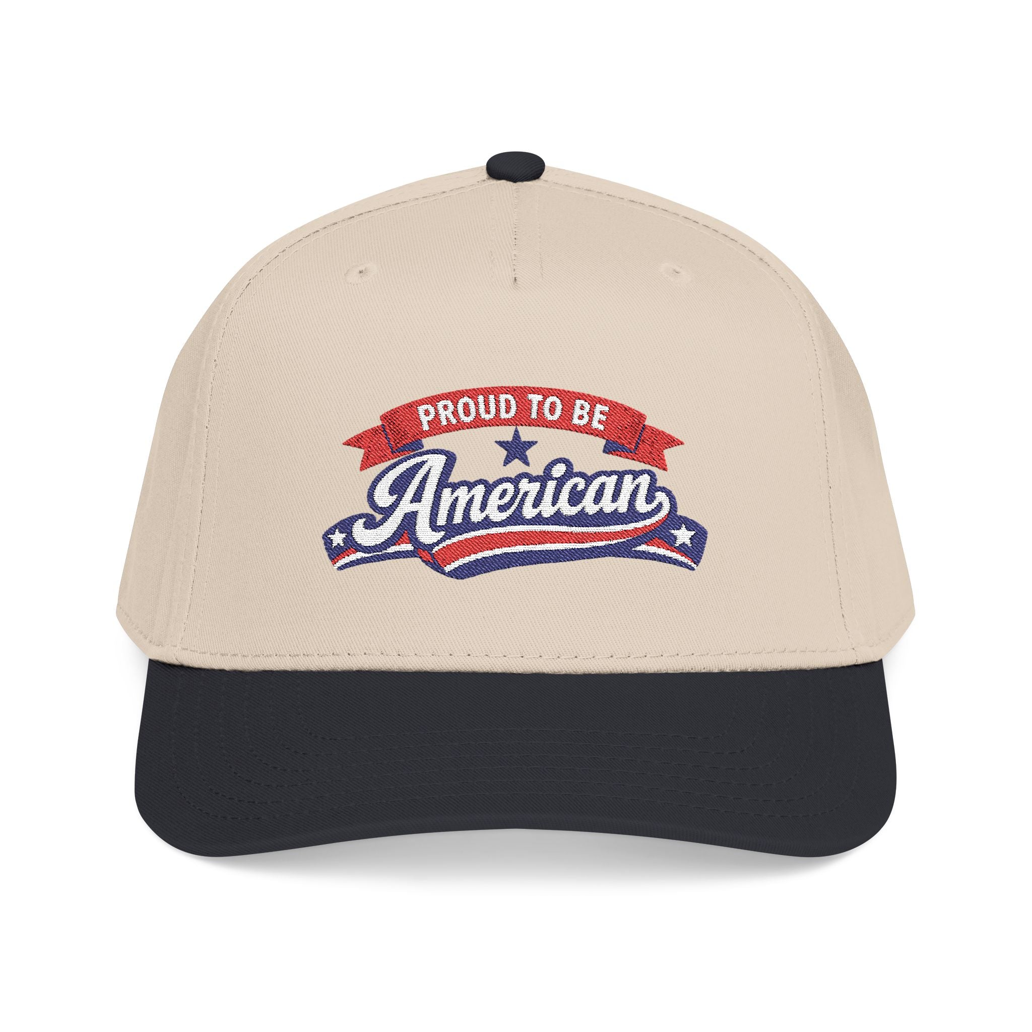 Proud to Be American Baseball Cap — Patriotic USA Snapback Hat