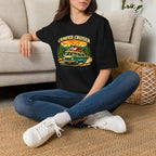 Camper Cruiser T-Shirt — Cute Corgi Van Life Graphic Tee for Camping Lovers