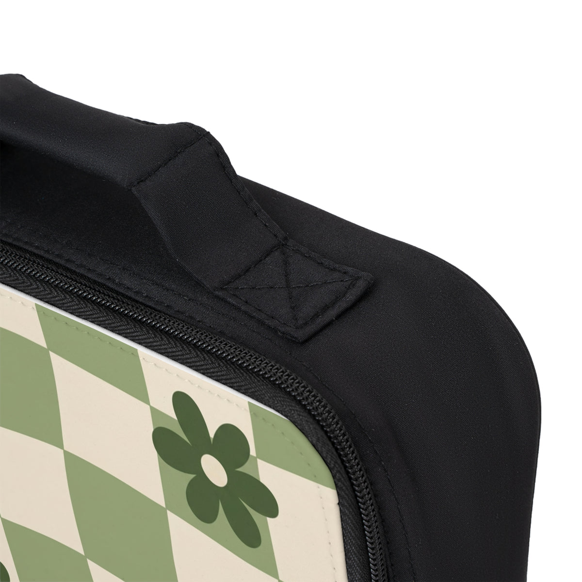 Matcha Checker Lunch Bag