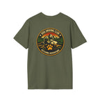 Formula 1 Cruiser T-Shirt — Vintage Racecar Graphic ("Greyhound On Board")