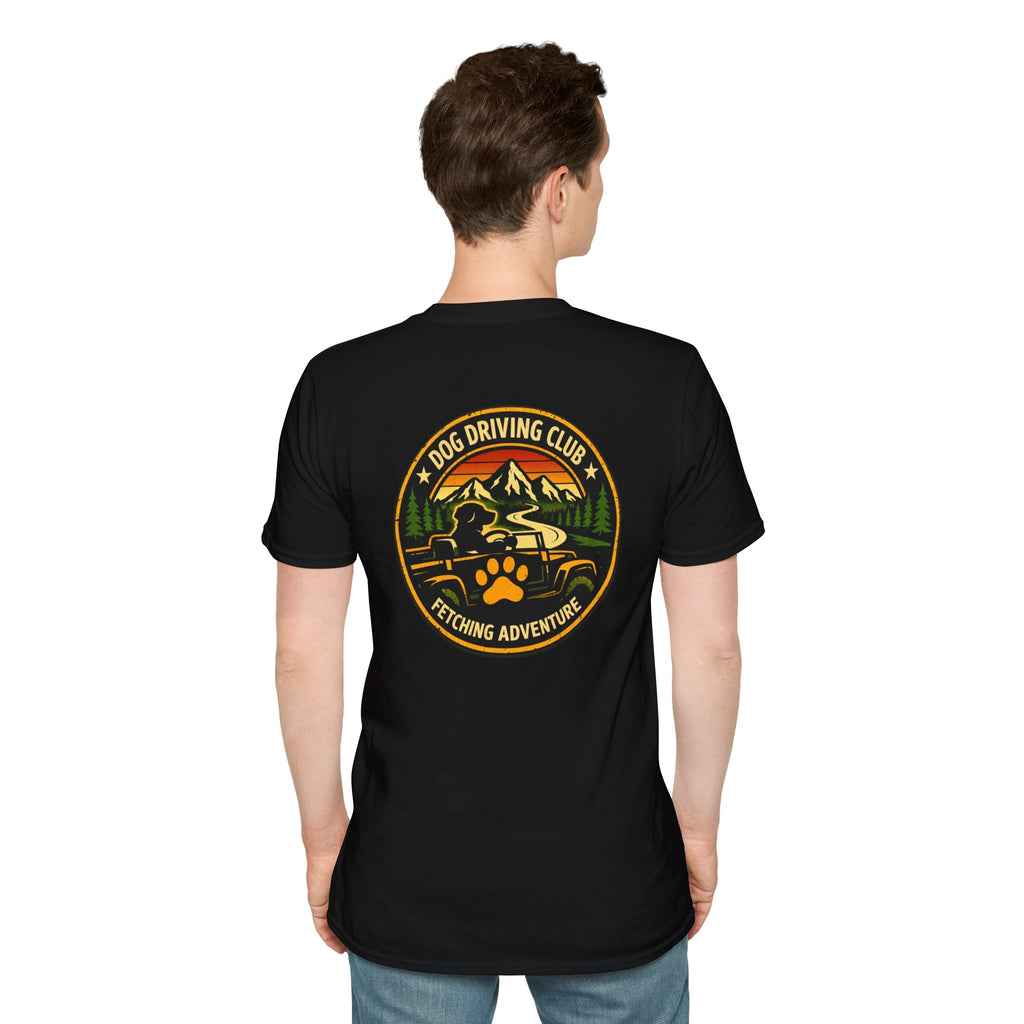 Camper Cruiser T-Shirt — Cute Corgi Van Life Graphic Tee for Camping Lovers