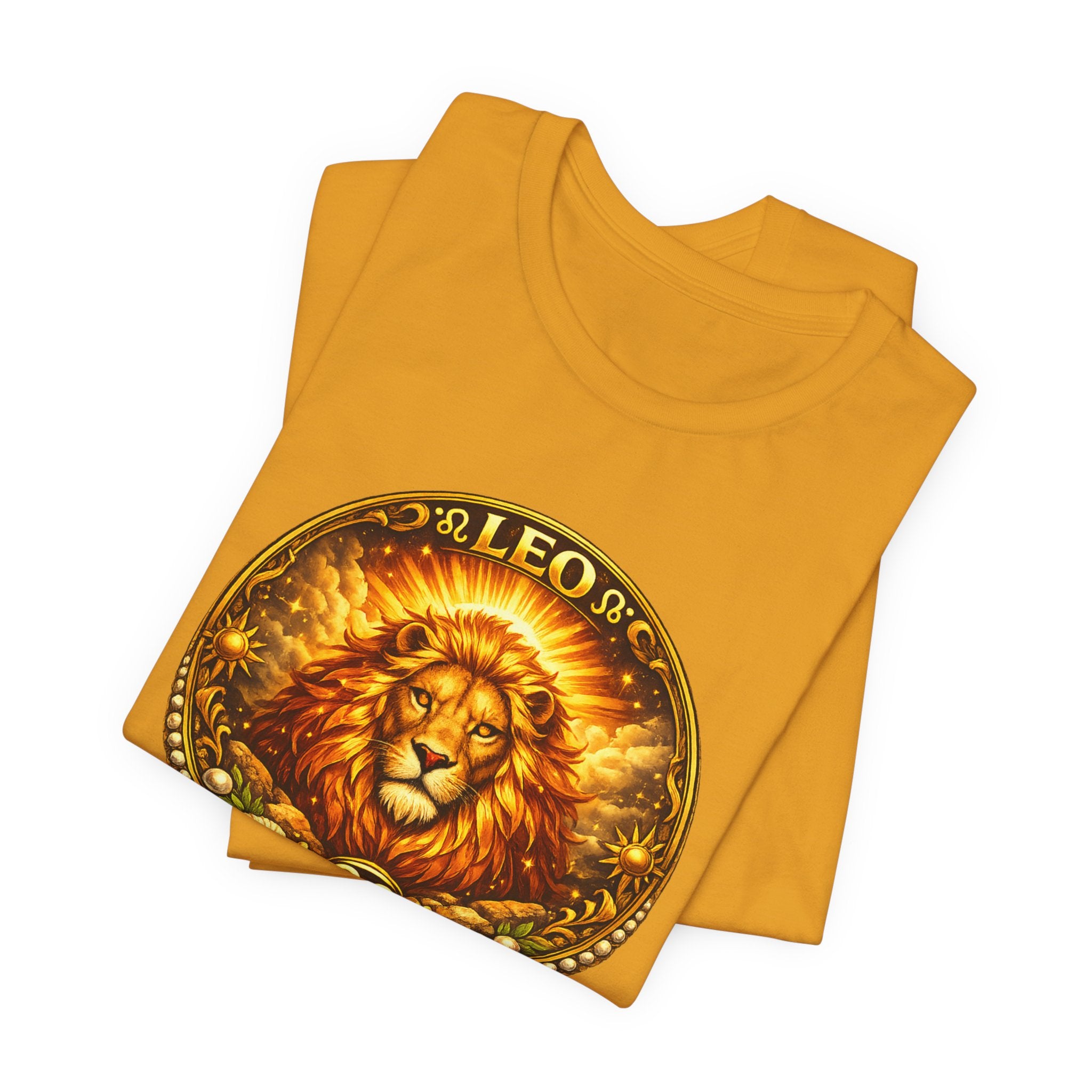 Leo Zodiac Lion Tee — Astrological Pride T-Shirt