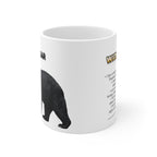 Sun Bear Coffee Mug – 11oz Ceramic Mug for Animals With Facts Series 2 Gifts