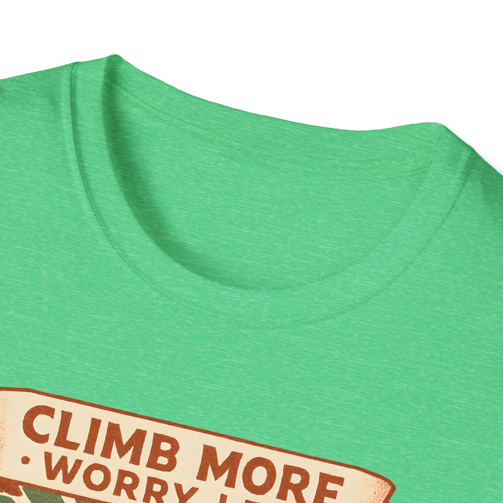 Climb More Worry Less Tee