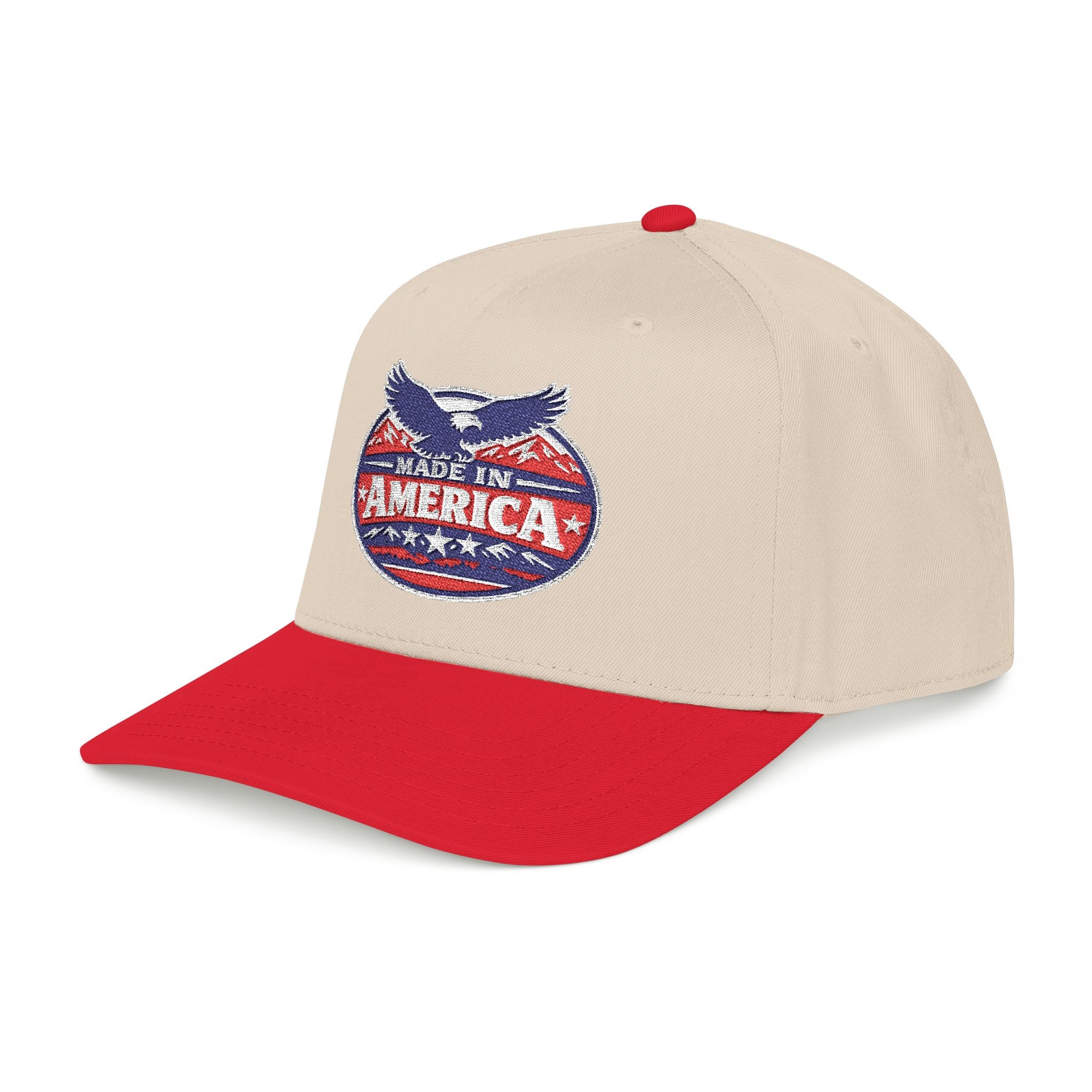 Made in America Baseball Cap - Patriotic Eagle Snapback