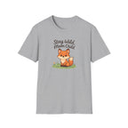 Stay Wild Moon Child Fox T-Shirt — Cute Woodland Animal Tee
