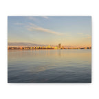 Personalized Wall Canvas - South Perth Sunrise Cityscape