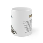 Grey Seal Coffee Mug – 11oz Ceramic Mug for Animals With Facts Series 3 Gifts