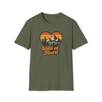 Wild at Heart Mountain Heart T-Shirt
