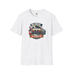 90s Music T-Shirt — Retro Cassette & Guitar 'The Last Decade Vibe' Tee