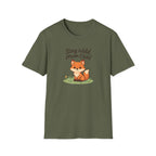 Stay Wild Moon Child Fox T-Shirt — Cute Woodland Animal Tee