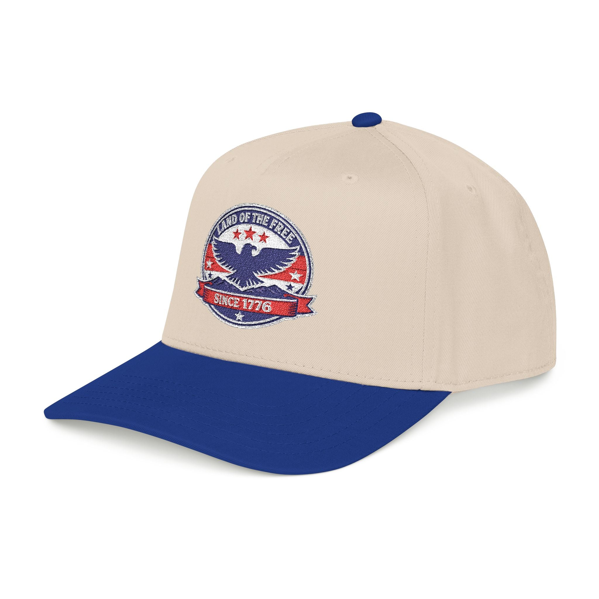 Patriotic Eagle Baseball Cap — Land of the Free Since 1776