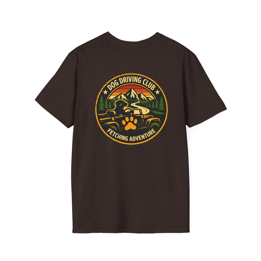 Formula 1 Cruiser T-Shirt — Vintage Racecar Graphic ("Greyhound On Board")