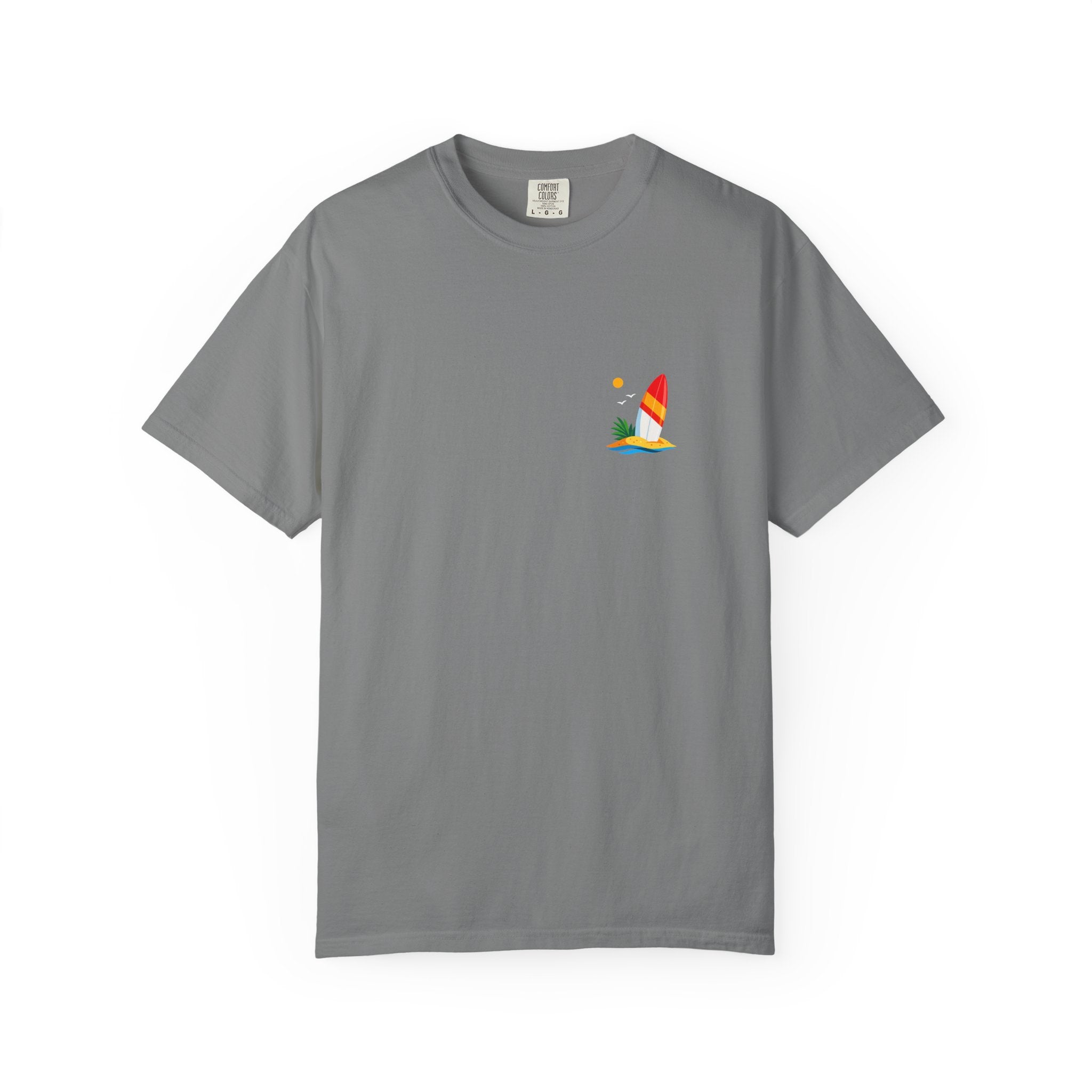 Beach Sailboat T-Shirt — Small Chest Graphic, Summer Vacation Tee